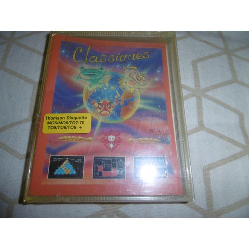 Jeux Sur Disquette Super Compilations Classiques Pour Thomson Mo5/6/To7/70/08/09/Titus