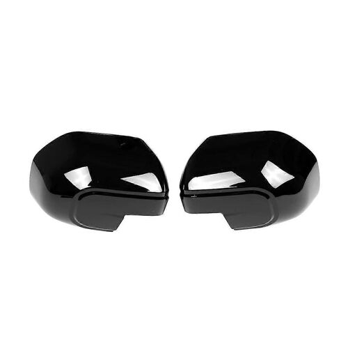 For 2022 2023 Rear View Mirror Outside Housing Door Side Rearview Mirror Cover Cap Trim (Bright Bla