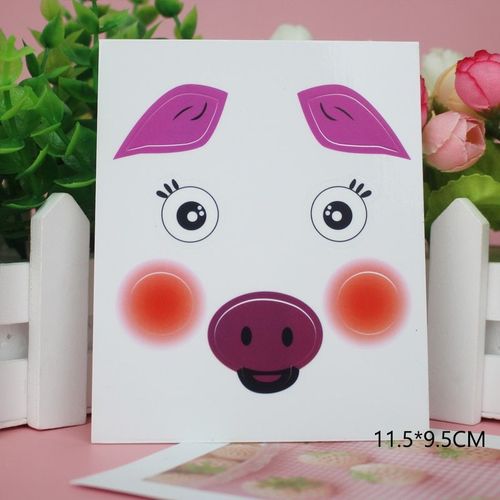 11.5X9.5CM 2 - Autocollant de ballons transparents à faire soi-même, décorations de fête d'anniversaire et de mariage, lettre licorne espagnole, DIY bricolage