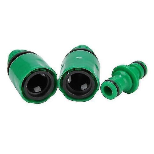 Hose Adapter 3/8 Hose Quick Connector Adapter 3pcs For Home Garden Hose Repair Tool