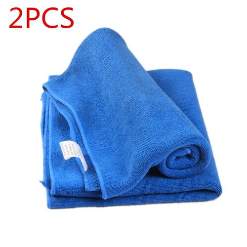 Serviette En Microfibre Super Absorrbante Pour Lavage De Voiture, Grande Taille 22x22cm, Tissu De Séchage Pour Nettoyage