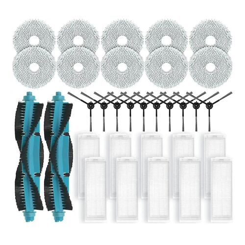 Pour Cecotec Conga 11090 Spin Revolution Pièces de rechange de rechange Accessoires Brosse latérale principale Hepa Filtre Vadrouille Chiffon Tampons