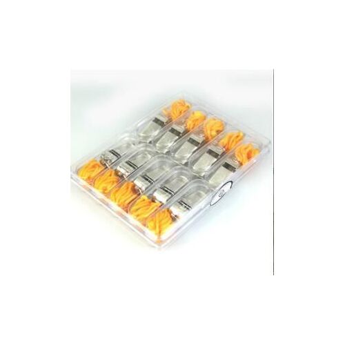 Sifflet En Acier Inoxydable Pour Coach De Sport Classique, 10 Pièces/Lot, Pour Arbitres, Avec Cordon Jaune, Pour La Survie, Le Football, Le Basket-Ball
