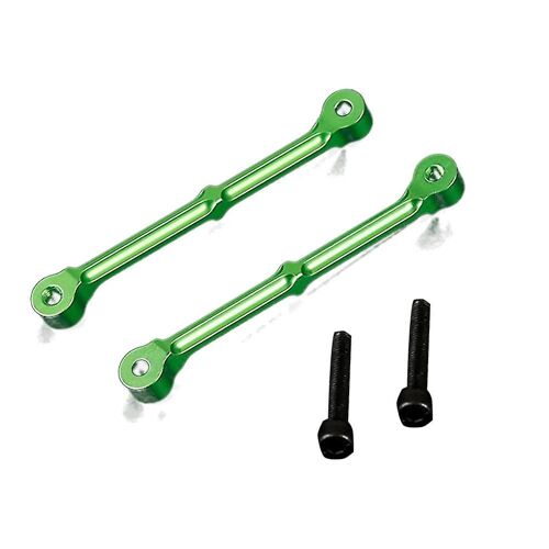 Cnc Metal Pull Rod Game Accessories For 1/5 Baha Rovan Km Baja 5b 5t 5sc Rc Car Toys Parts-Green