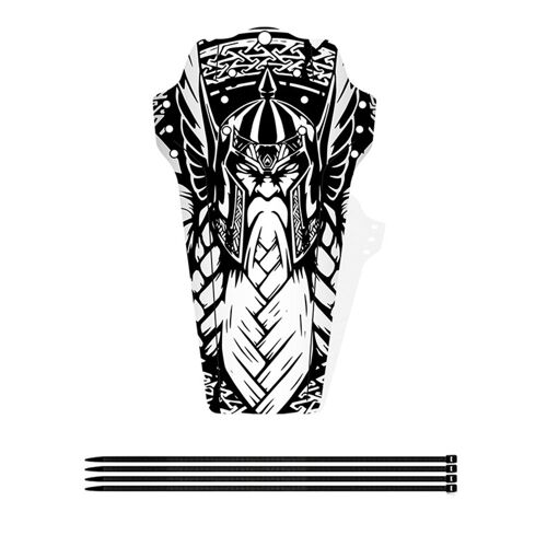 Garde-Boue Avant Et Arrière Durable Pour Vélo, Avec 4 Sangles De Fixation, Accessoire De Cyclisme