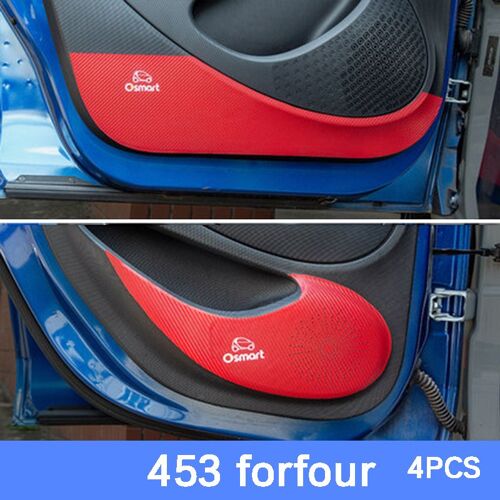 Tapis De Protection Anti-Coups De Pied Pour Porte, Protection Anti-Salissure Pour Mercedes New Smart 453 Fortwo Forfour, Décoration Intérieure De Voiture