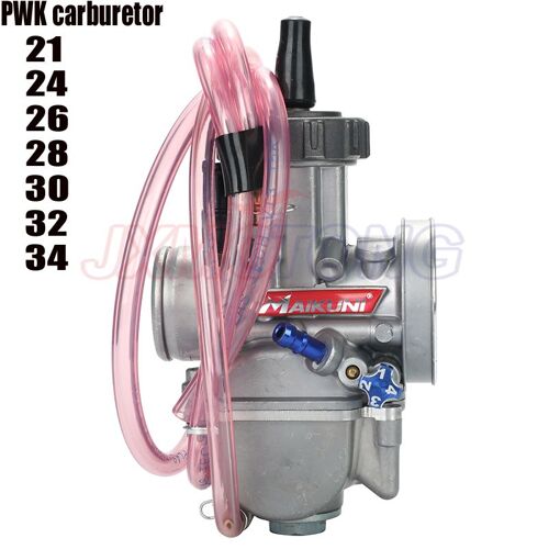 Carburateur Pwk Pour Moto, 21 24 26 28 30 32 34mm, Pour Scooter, Kazuma, Honda, Yamaha, Kawasaki, Suzuki, Redcat, Atv