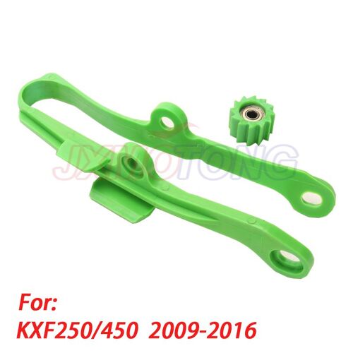 Rouleau De Bras Oscillant De Guidage De Chaîne Verte De Moto, Pour Kawasaki Kxf250 Kxf450 Kx250f Kx450f Kxf 250 450 2009 ¿ 2016