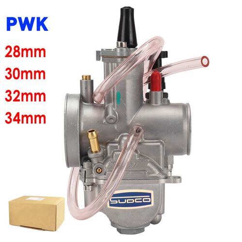Carburateur Pour Moto, 28 30 32 34mm, Avec Power Jet, 2t/4t, Buggy, Quad Go Kart, Atv, Scooter Hors Route