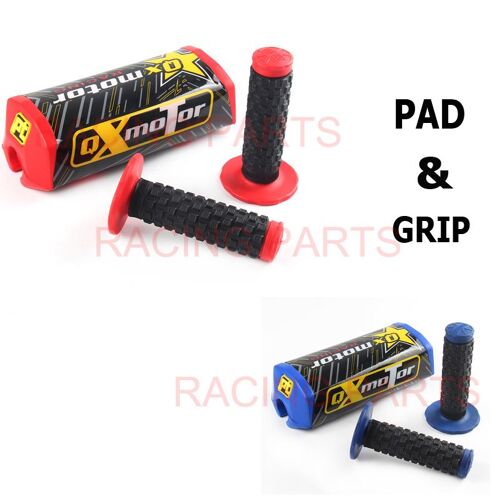 Coussinet Moteur Avec Poignée Pour Guidon Conique, Protection De La Grosse Poitrine, Barre Transversale Compatible 1-1/8, Pour Moto, Vélo Hors Route, Pit Bike, Qx