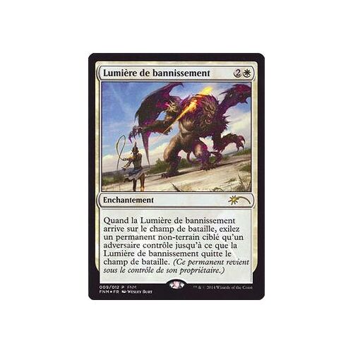 Foil Lumière De Bannissement - Magic Mtg - Promo