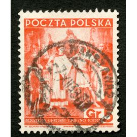 Timbre Oblitéré Poczta Polska, Boleslaw Chrobry Gniezno 1000, Gr 5, Boratynski, Dutczynski