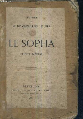 Le Sopha Conte Moral.