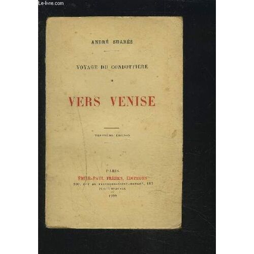 Vers Venise - Collection Voyage Du Condottiere.