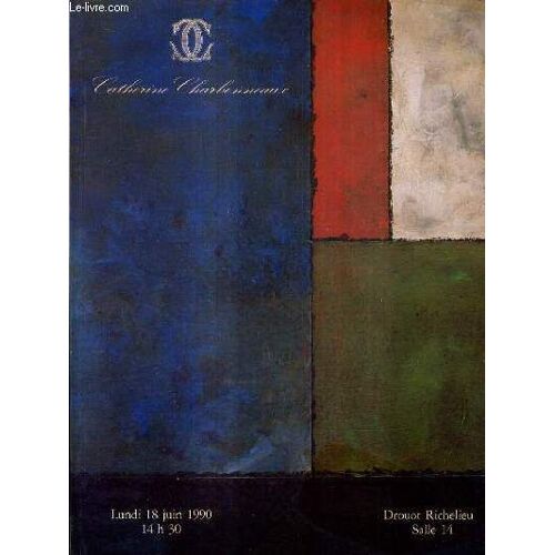 Catalogue De Ventes Aux Encheres - Tableaux Modernes Art Contemporain Collections Support Surface 1960-1970 Art Minimal Et Conceptuel - 18 Juin 1990.