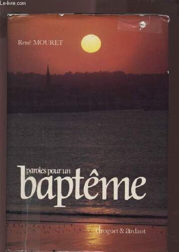 Paroles Pour Un Bapteme.