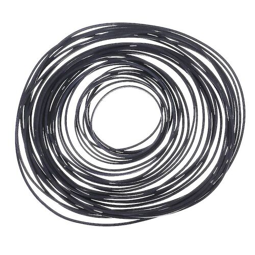 Flat Drive Belt Turntable Rubber Belt pour Lp Vinyl Record Player Phono 80pcs