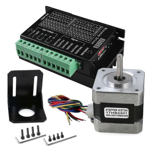 Tb6600 4a 9-42v Contrôleur Cnc Avec Nema 17 Bipolaire 1.7a 40n.Cm Maintien Et Montage De Moteur B