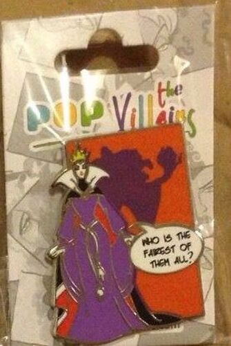 Pins Disney Méchante Reine Pop Villains Blanche Neige Disneyland Paris Pins Trading