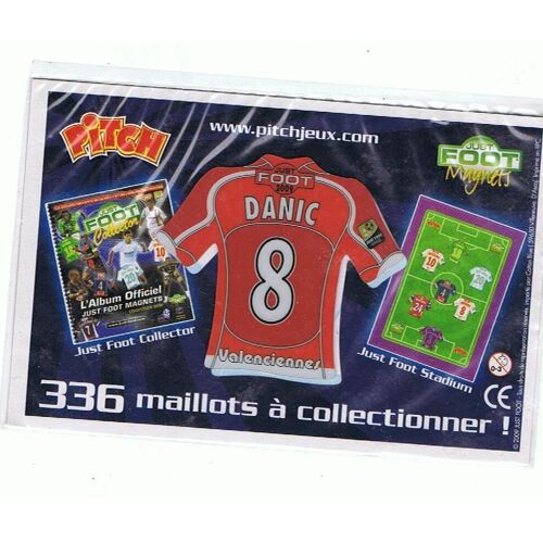 Magnet Maillot Pitch 8 Valenciennes