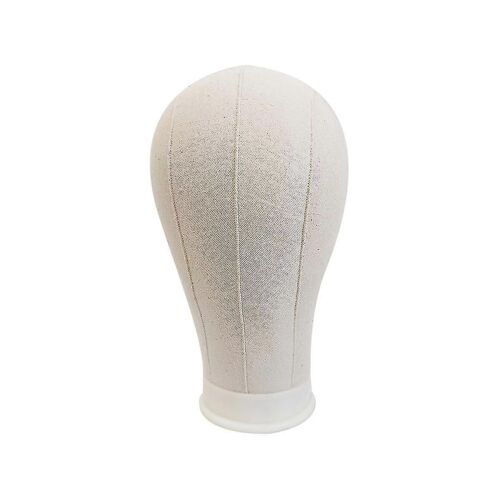 23 Inches Mannequin Canvas Head For Hair Extension Lace Wigs Making And Display Styling Mannequin M