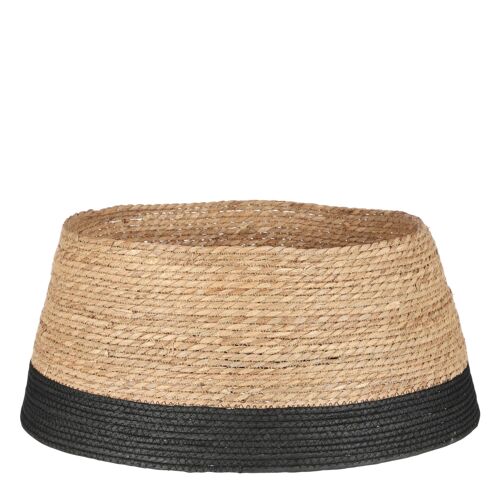 Mica Decorations Jupe de sapin Noël - Ø58 cm - Jonc de mer - Noir