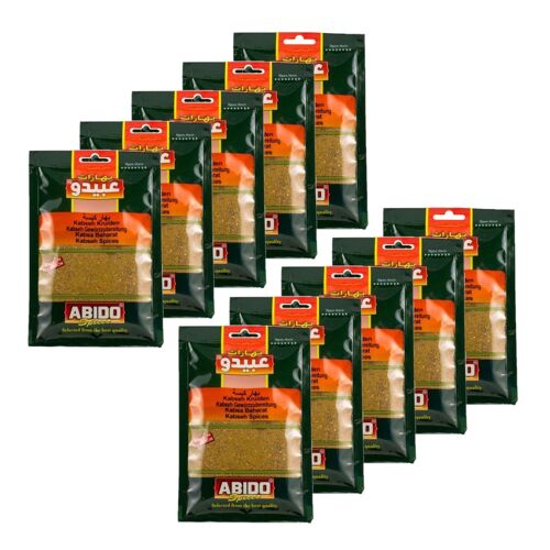 Lot 10x Épices Kebsa - Abido - Sachet 50g