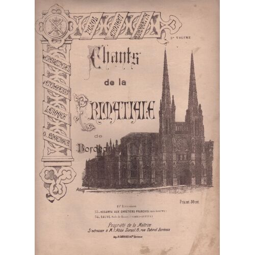 Chants De La Primatiale De Bordeaux