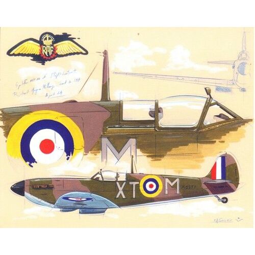 Cartes Postales Sur La Raf Signée Pa Cousin