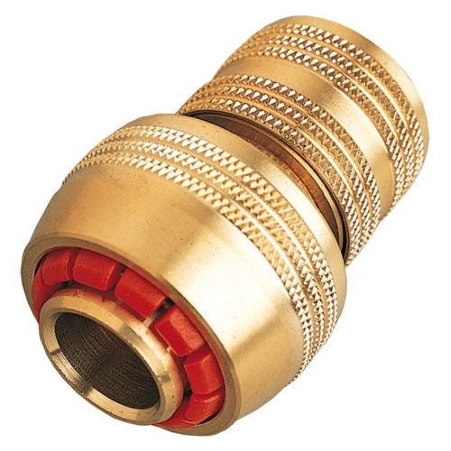 Raccord stop rapide laiton - 15 mm