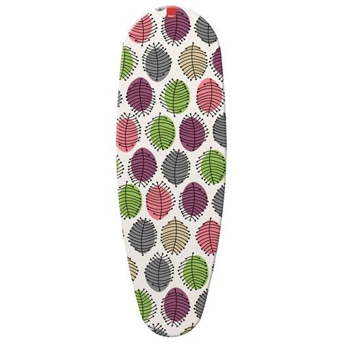 Housse table à repasser Feuilles - 130 x 43 cm - multicolore