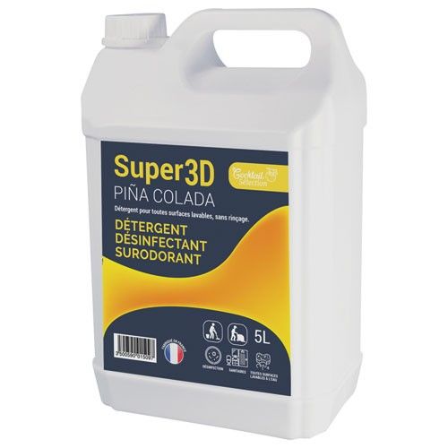 Détergent Super 3D - Pina colada - 5 L