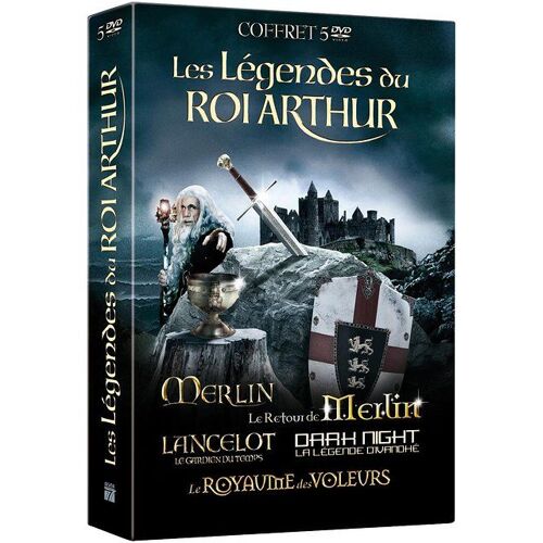Les Légendes Du Roi Arthur : Merlin + Le Retour De Merlin + Lancelot : Le Gardien Du Temps + Darknight, La Légende D'ivanhoé + Le Royaume Des Voleurs - Pack