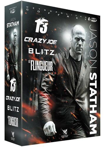 Jason Statham : Crazy Joe + 13 + Blitz + Le Flingueur - Pack