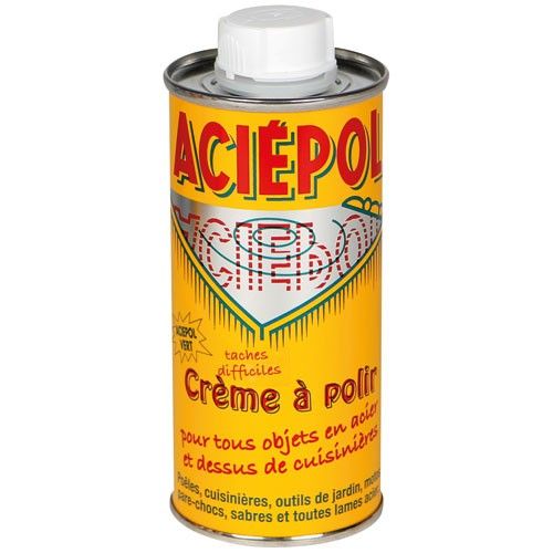 Crème à polir Aciepol - vert - 250 mL