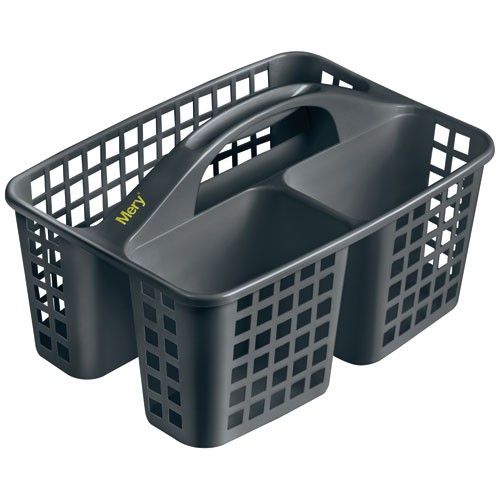 Panier pour produits de nettoyage avec compartiments