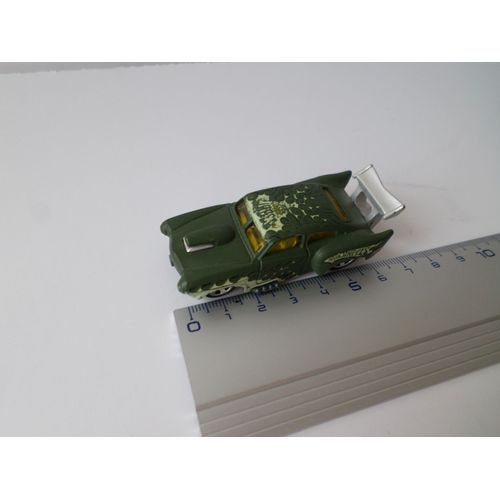 Dragster Modele Kaki Aileron Blanc 333-Hot Wheels