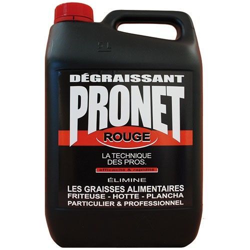 Dégraissant rouge appareils ménagers vaporisateur - 5 L