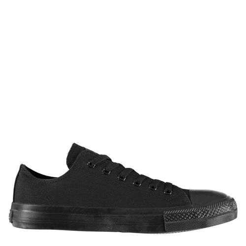 Soulcal Baskets Basses En Toile Chaussures De Sport Basses Hommes-Noir/Noir-47