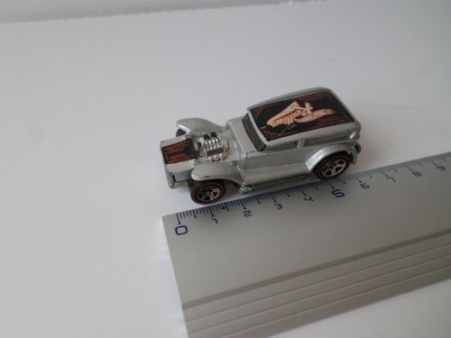 Dragster Modele Gris Toit Noir Red Lines The Demon-Hot Wheels