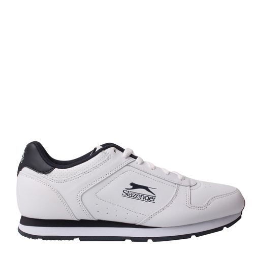 Slazenger Classic Chaussures De Sport Baskets Basses Lacets Sblanc/bleu Marine1s