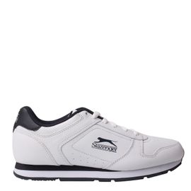 Slazenger Classic Chaussures De Sport Baskets Basses Lacets Sblanc/bleu Marine1s