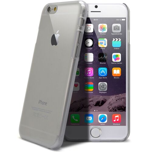 Caseink - Coque Arrière Crystal Rigide Iphone 6 Plus (5.5) Extra Fine Transparente