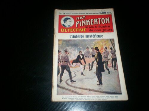 Nat Pinkerton Le Plus Illustre Detective De Nos Jours N°14 - L'auberge Mysterieuse