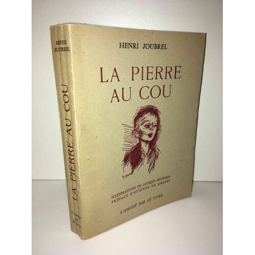 La Pierre Au Cou Jacques Pecnard L'amitie Par Le Livre
