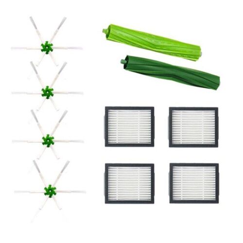 Pièces de rechange pour aspirateur IRobot Roomba E5 E6 I7 +, 9 pièces, filtre Hepa, brosse latérale, accessoires pour aspirateur