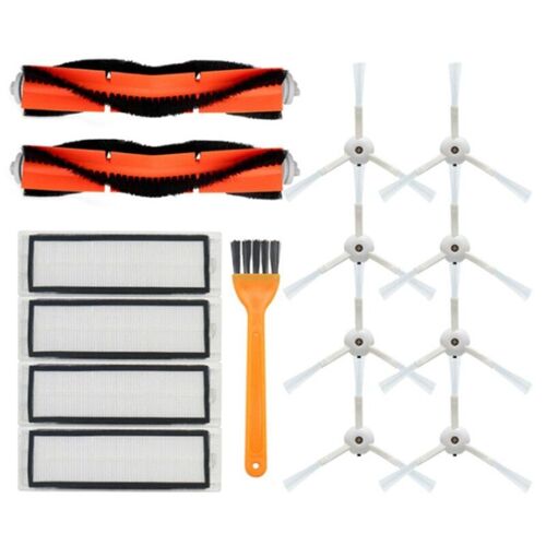 Kit de filtre HEPA, brosse latérale et principale pour aspirateur Xiaomi,ensemble d'accessoires et pièces de rechange pour robot aspirateur intelligent Roborock S50 S51,