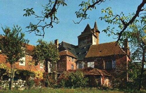 Carte Postale - Chateaux - Castels - Vieilles Maisons A Collonges La Rouge Et Castel De Maussac