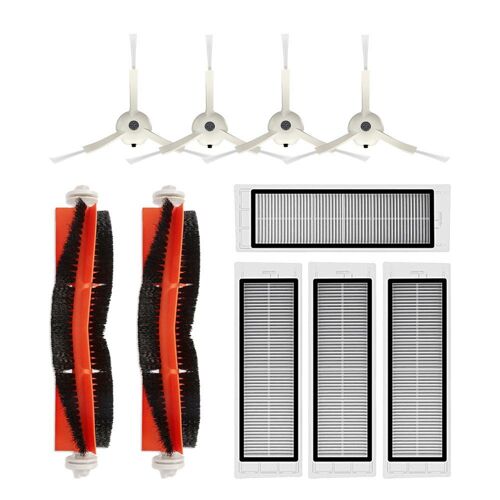 Ensemble de brosses latérales et principales et de filtres HEPA pour Xiaomi,accessoires de remplacement qui conviennent aux aspirateurs de modèle Roborock S50, S55 et S6,