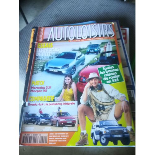 Auto Loisirs 2 De 1997 Bmw Roadster Z3m,Land Defender 90 Tdi Ultimate,Volvo V70 2.5 Lt Awd,Ssangyong Musso Sel 3.2 Gpl,Subaru Outback Gpl,Ford Puma 1.7 Zetec,Opel Tigra 1.4i 16s,Mercedes 230 Slk,Morga